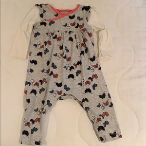 Tea Collection Butterfly Romper